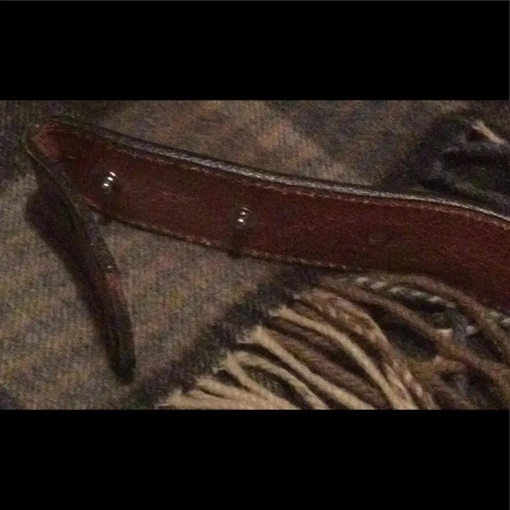 NWOT Silver  Creek leather belt